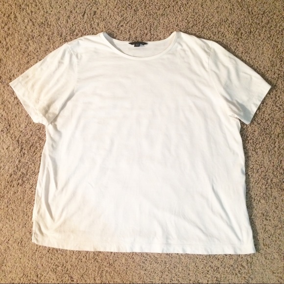 Lands end white t shirt